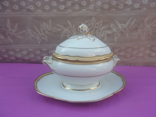 Sauciere ancienne porcelaine - sauciere,