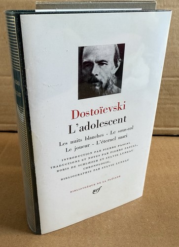 Dostoïevski adolescent - dostoïevski., l’adolescent