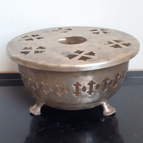 Chauffe plat ancien - plat, (6