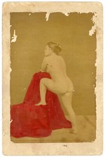 PHOTO colorisée hand tinted