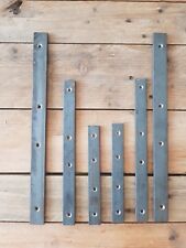 Support de barre plate métal robuste 200 x 25 x 6 mm / plaque de civière à réparer