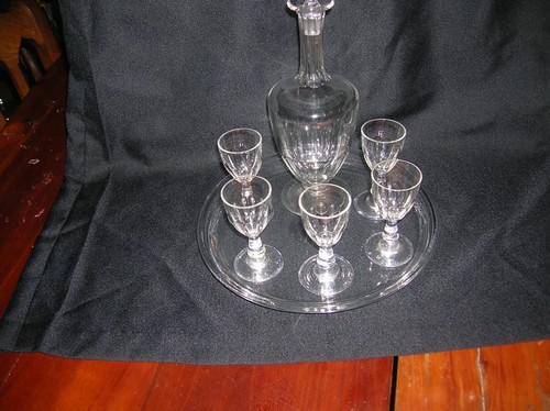 Baccarat service digestif - service,