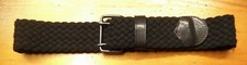 Ceinture tressée en coton