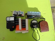 Flash appareil photo argentique ancien