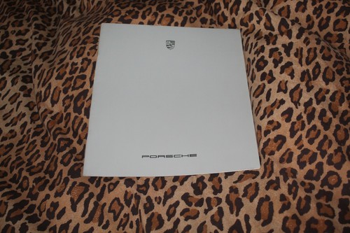 Brochure porsche - brochure,