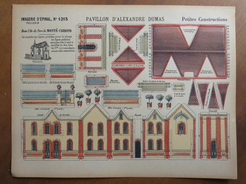 Maquette papier pavillon - papier,