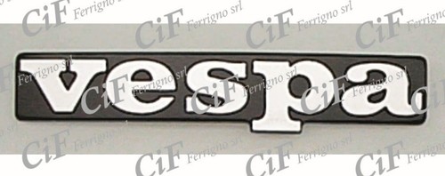 Scritta vespa bouclier - "vespa",