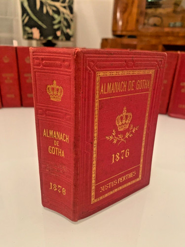 Almanach gotha 1876 - almanach,