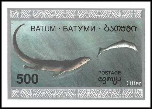 Batum 383 loutre mnh - -, **