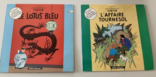 Disques tintin affaire - disques, l'affaire