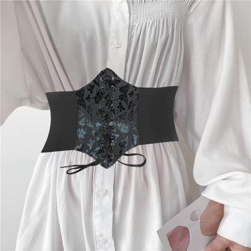 Ceinture corset large pour