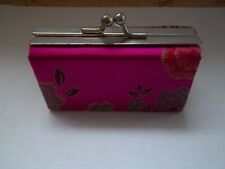 PORTE MONNAIE CHINE ASIATIQUE TISSUS RÉCENT. 