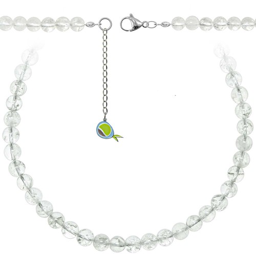Collier cristal roche - en,