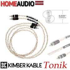 Câble KIMBER KABLE TONIK Interconnect Stereo RCA 2Phono to 2Phono Jack de 1 m