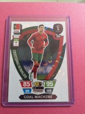 Cristiano Ronaldo Portugal Carte Foot Panini #394 Goal Machine Qatar 2022