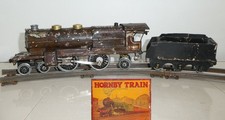 # 31801 Hornby  locomotive mécanique vapeur 4-4-2 nord marron 1938