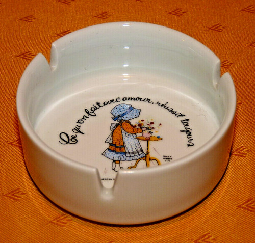 Cendrier vintage holly hobbie - vintage,