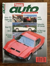 AUTO PASSION #21 Mars 1989 DE TOMASO PANTERA KAISER DKF 161 DARRIN LANCIA LAMBDA