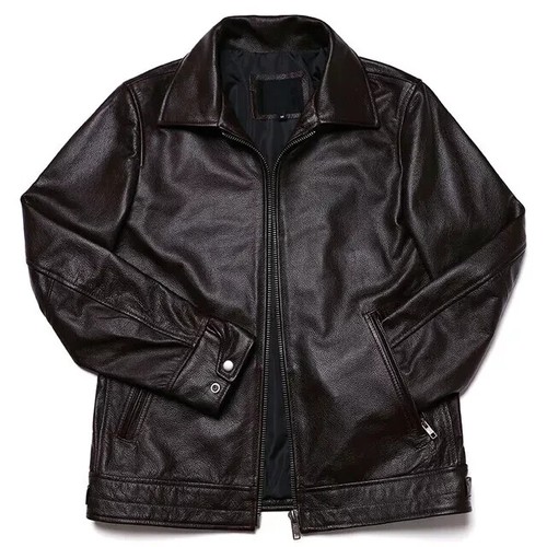 Manteau motard noir - pour, homme