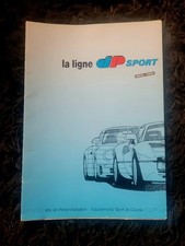 Prospectus brochure kit carrosserie DP SPORT PEUGEOT 205 309 405 style dimma