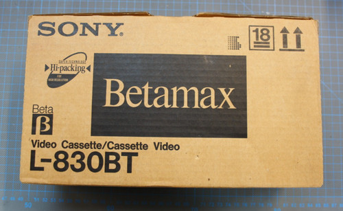 Cassettes sony betamax - 10,