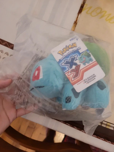 Peluche pokémon bulbizarre - peluche,