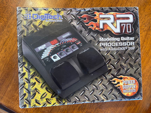 Digitech rp70 modeling guitar - digitech,
