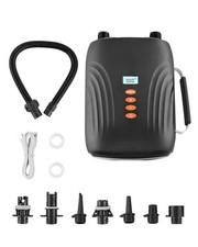 VEVOR Pompe à Air Électrique pour Paddle Gonfleur 20 psi Gonflage et Dégonflage