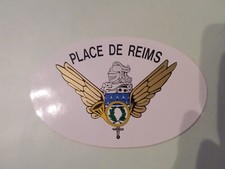 Ancien autocollant armees place de Reims