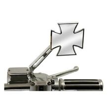 Rétroviseur Croix de Malte, Droite, Chrome, pour Harley-Davidson