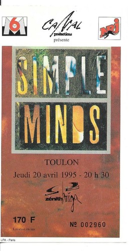 Rare ticket billet de - /,