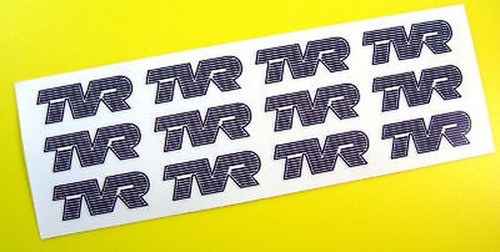 Autocollants jante logo tvr - autocollants,