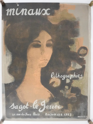 Affiche art minaux - [affiche, d'art]