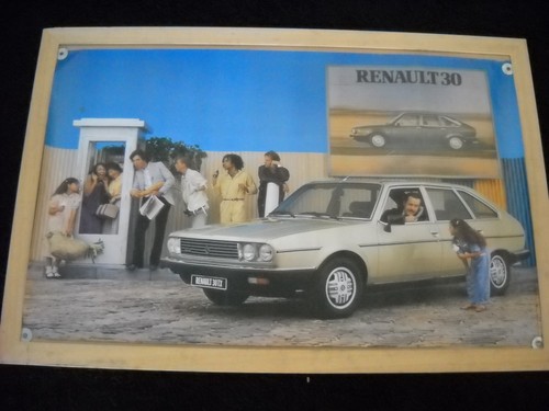Affiche poster renault - 30,