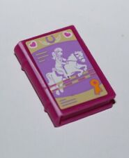 Livre Lego Friends Minifig Magenta Book ref 33009pb037 set 3189 Heartlake Stable
