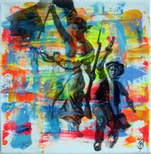 PyB signed LIBERTE delacroix