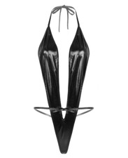 Body sexy échancré noir