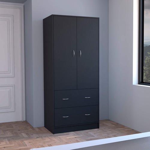Black armoire with - armoire,