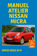 Manuel Atelier Nissan Micra 3 2003-2010 RTA Français - PDF ou CD - Envoi 24H !
