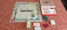 Ancien Vintage 1961 MONOPOLY Par MIRO Company / Parker jeton bois