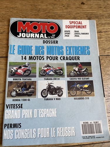 Moto journal 941 norton f1 - 941,