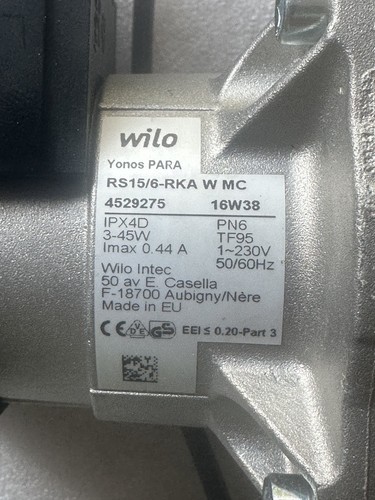 Circulateur wilo yonos para - circulateur,