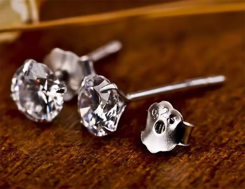 Puces oreilles argent - puces,