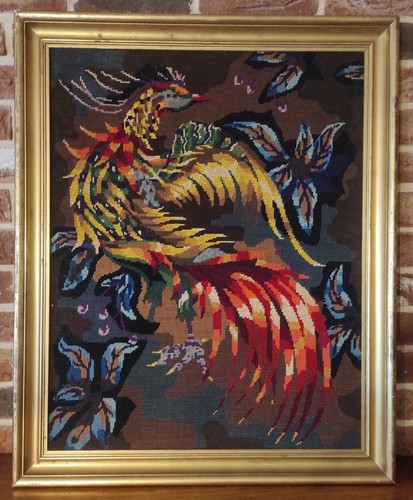 Canevas tapisserie vintage - tapisserie,