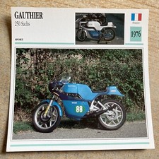Gauthier 250 Sachs 1976 carte