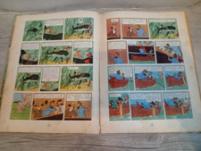 Herge : Tintin Le Trésor de Racham Le Rouge - ED. 1952 - Dos Jaune- 4e plat B06