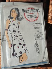 Rare patron de couture vintage