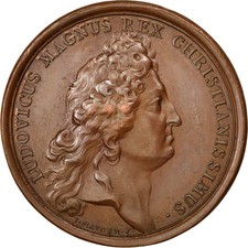 France, Medal, Louis XIV