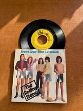 Disque vinyl The Rolling Stones « Brown Sugar/Bitch Let it rock », 1971
