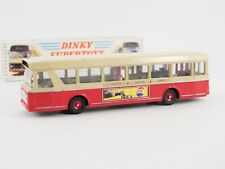 Dinky Toys F n° 889 U autobus Parisien urbain rouge Pepsi Cola Dunlop boite RARE